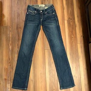 Ariat R.E.A.L. Dresden: Mid-Rise Straight Leg Jeans